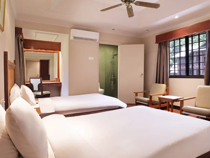 Two-Bedroom Garden Chalet